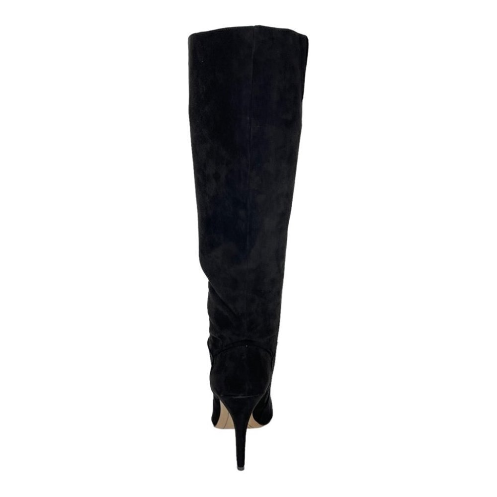 International Concepts Taisa Black Microsuede Knee High Womens Boots Size 9M - Picture 5 of 10